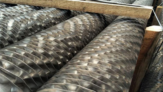 Wrinkle Finned Tube For Shell And Tube Exchanger